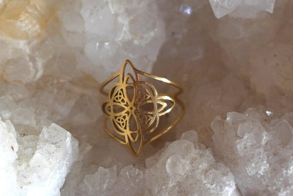 BAGUE FLEUR DESIGN