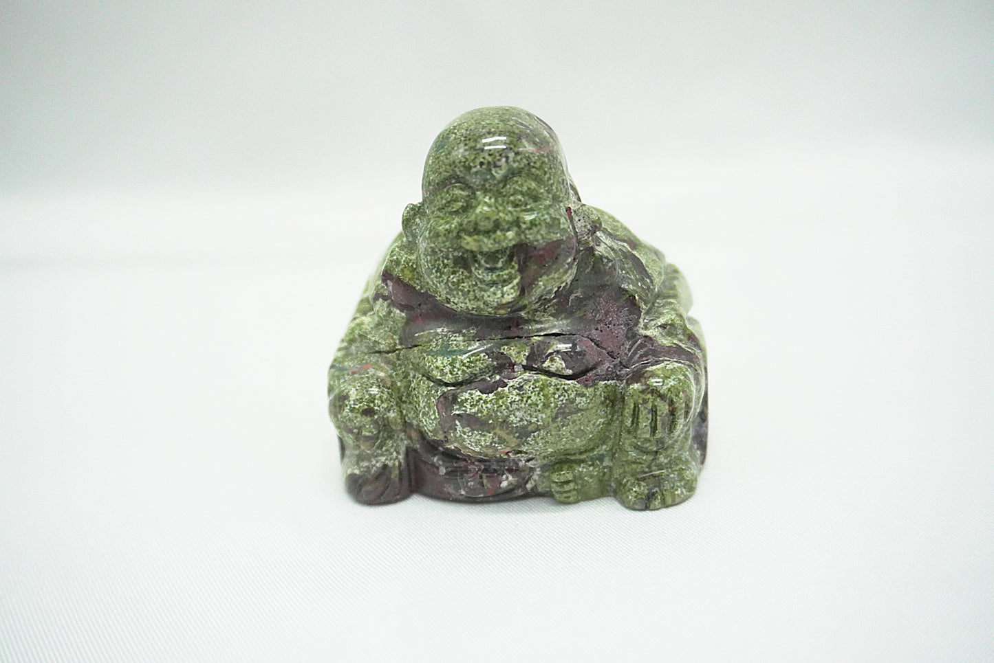 BOUDDHA JASPE SANG DE DRAGON (50MM)