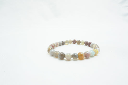 BRACELET AGATE BOTSWANA 6MM