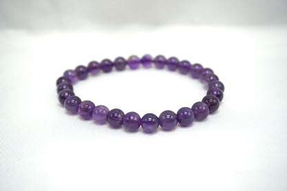 BRACELET AMETHYSTE 6MM