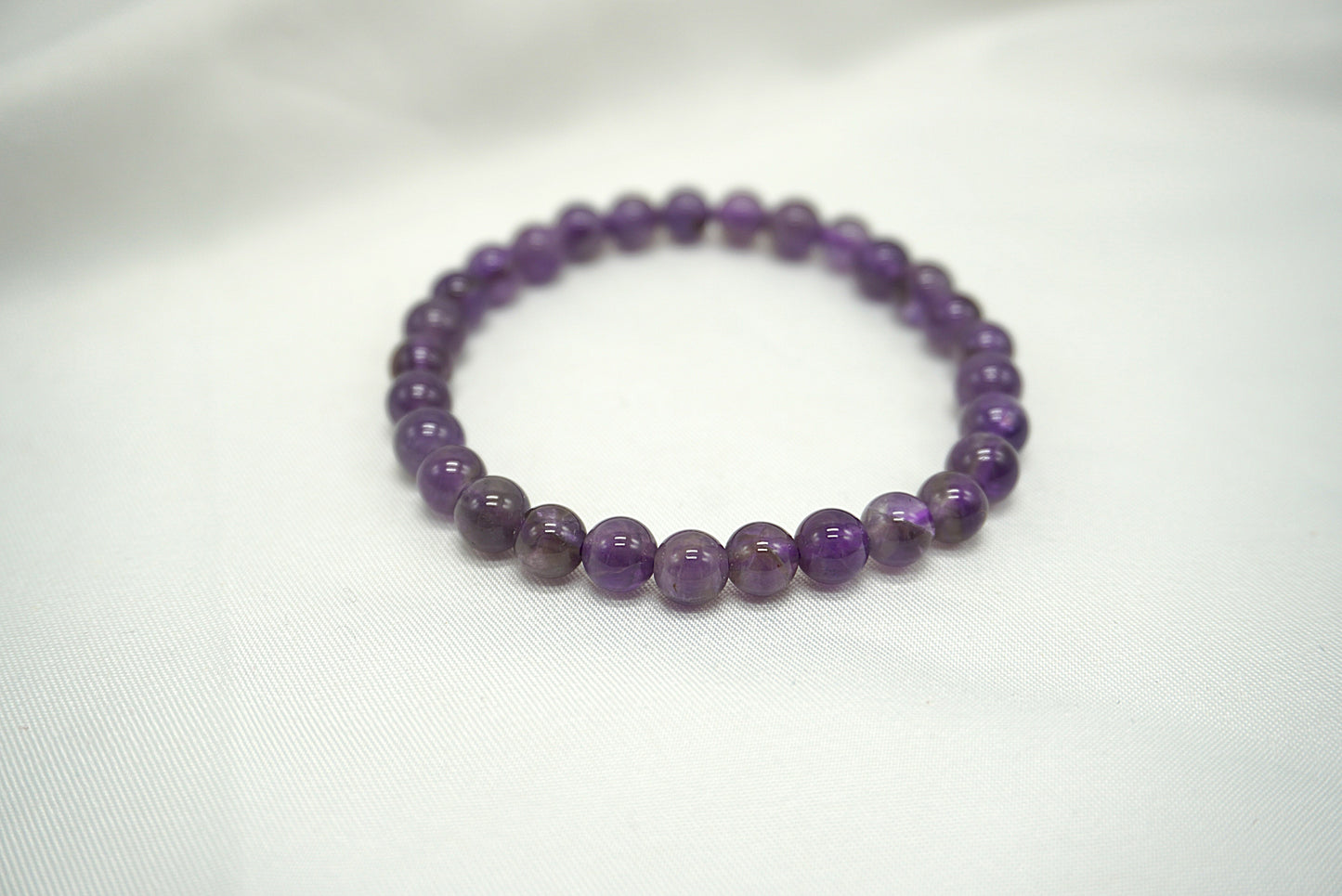 BRACELET AMETHYSTE 6MM