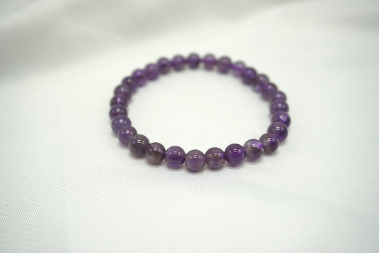BRACELET AMETHYSTE 6MM