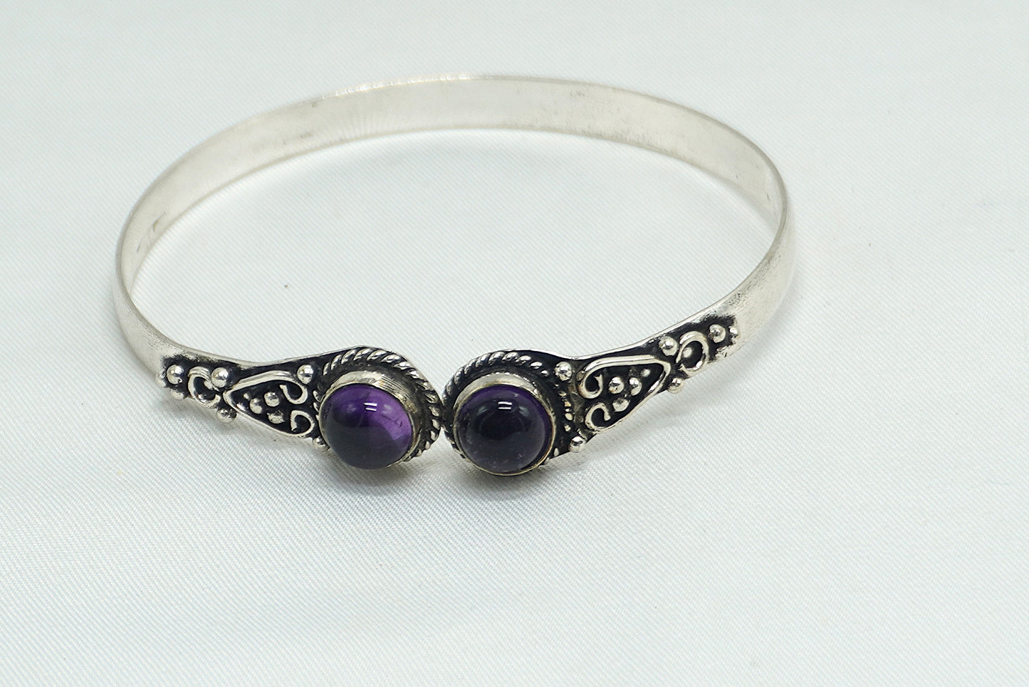 BRACELET AMETHYSTE LAITON