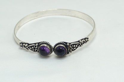 BRACELET AMETHYSTE LAITON