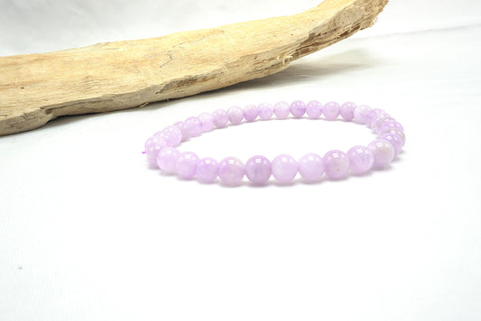 BRACELET AMETHYSTE LAVANDE 6MM