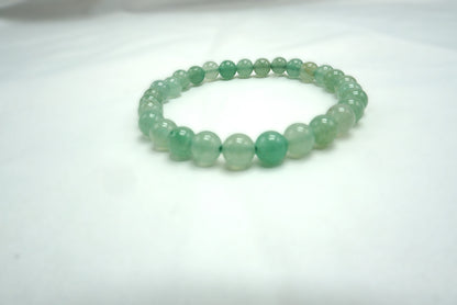 BRACELET AVENTURINE VERTE 6MM