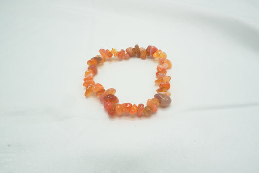 BRACELET BAROQUE CORNALINE