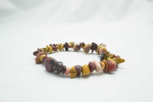 BRACELET BAROQUE JASPE MOKAITE
