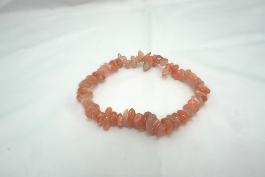 BRACELET BAROQUE PIERRE DE SOLEIL NATURELLE