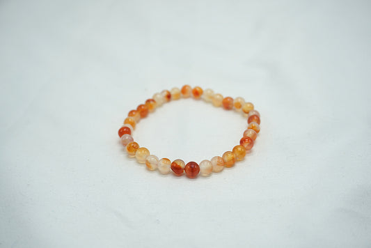 BRACELET CORNALINE 6MM