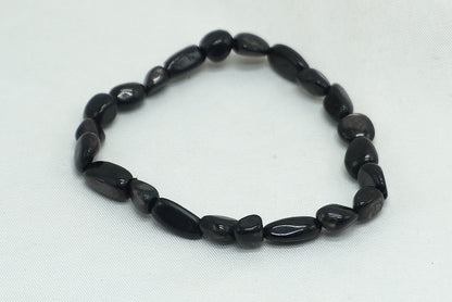 BRACELET GRAINS HYPERSTHENE