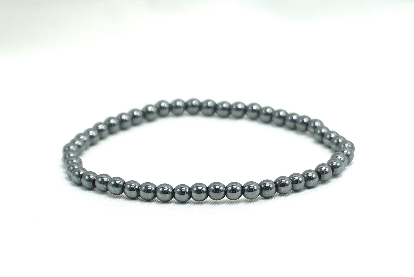 BRACELET HEMATITE 4MM