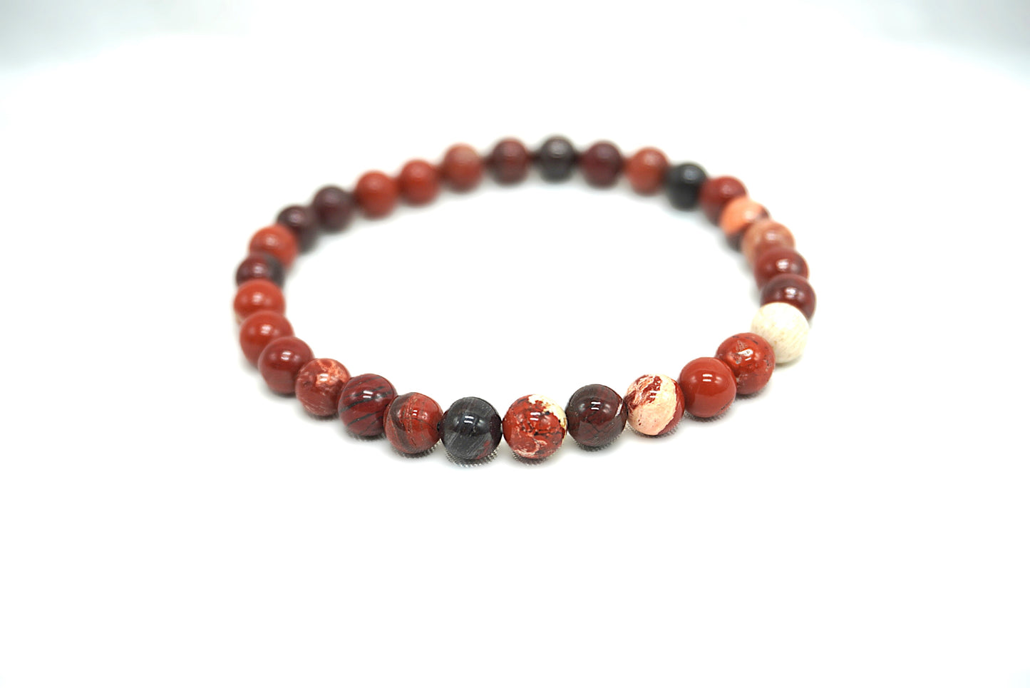 BRACELET JASPE BRESCHIA 6MM