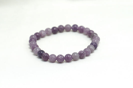 BRACELET LEPIDOLITE 6MM