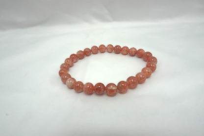 BRACELET PIERRE DE SOLEIL NATURELLE 6MM