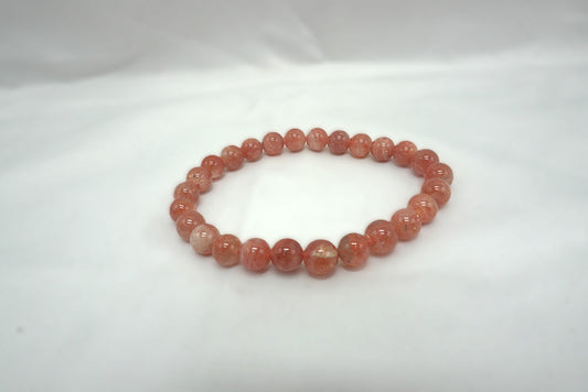 BRACELET PIERRE DE SOLEIL NATURELLE 6MM