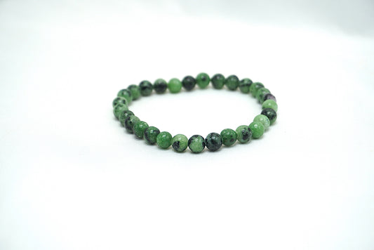 BRACELET ZOISITE 6MM