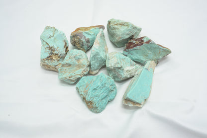 BRUT TURQUOISE DE MADAGASCAR (DICKTITE)