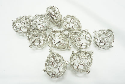 CAGE PENDENTIF EN METAL