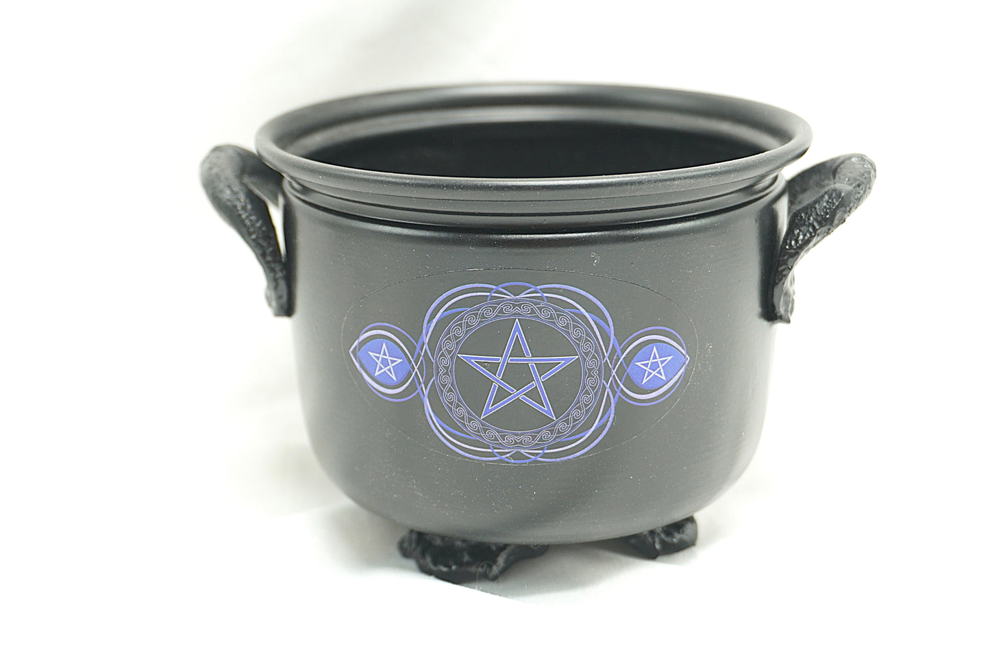 CHAUDRON AVEC PENTACLE BLEU
