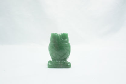 CHOUETTE AVENTURINE VERTE (50MM)