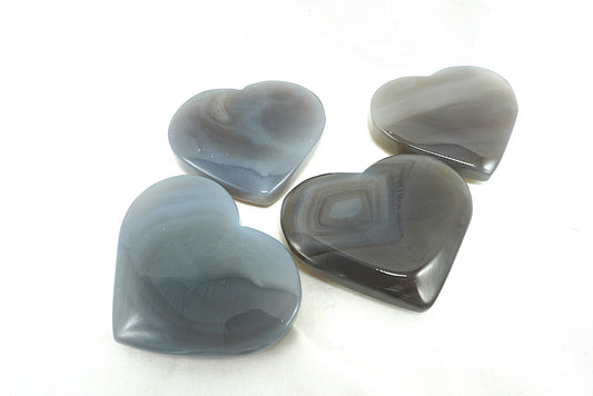 COEUR AGATE GRISE BOTSWANA