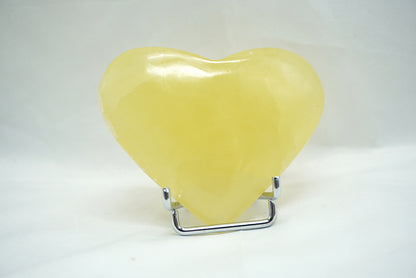 COEUR CALCITE JAUNE