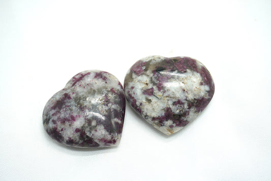 COEUR TOURMALINE ROSE (RUBELLITE)