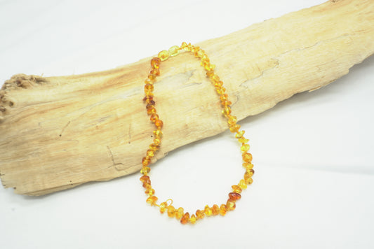 COLLIER BAROQUE AMBRE ENFANT