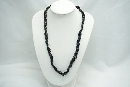 COLLIER GRAINS HYPERSTHENE