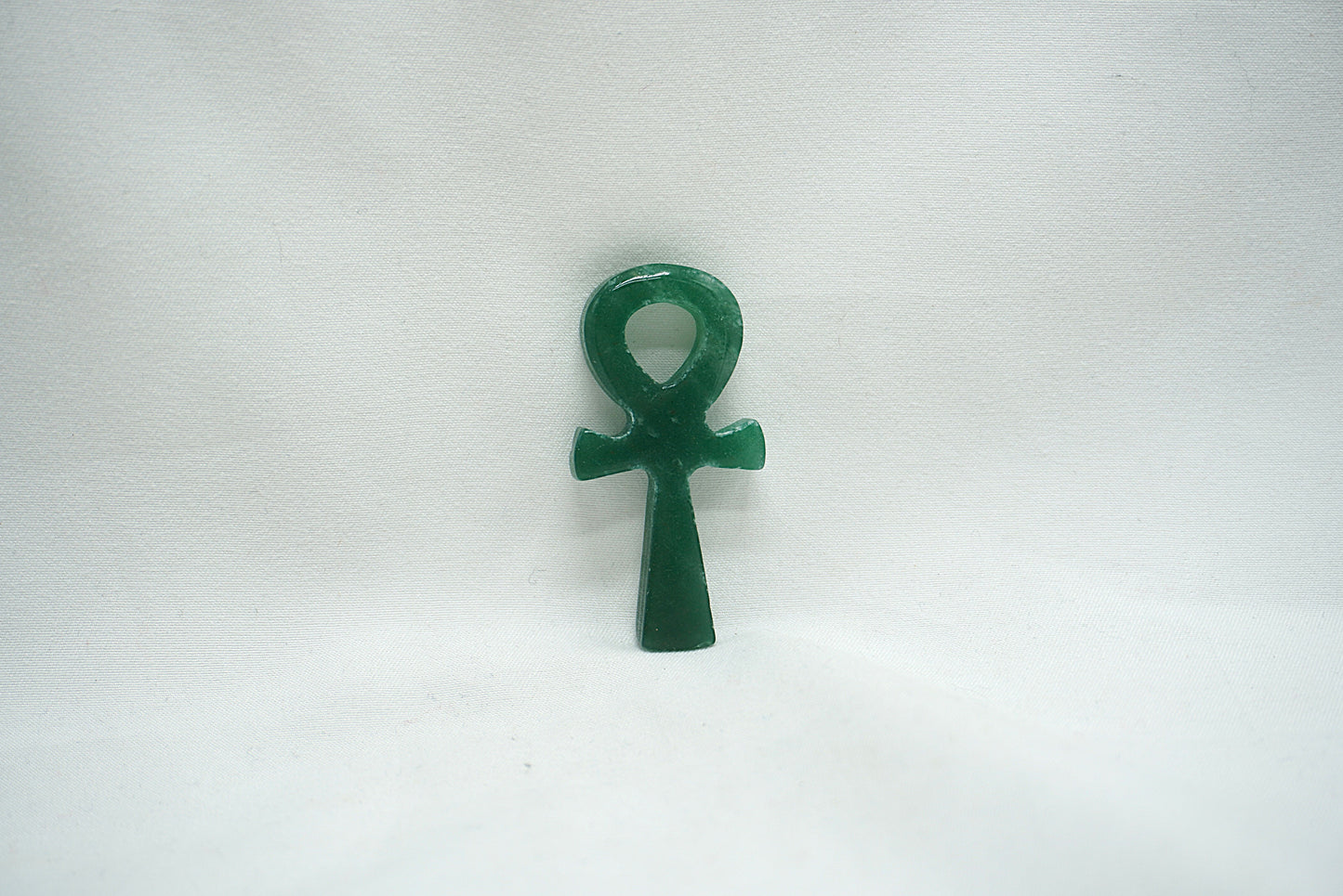 CROIX DE ANKH AVENTURINE VERTE