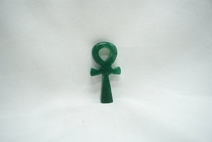 CROIX DE ANKH AVENTURINE VERTE