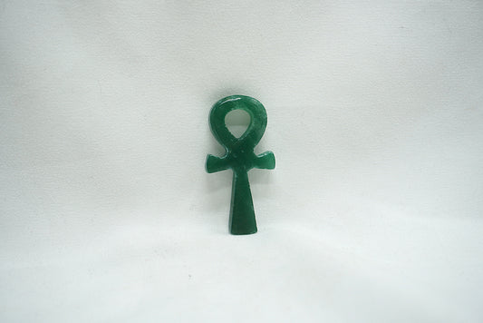 CROIX DE ANKH AVENTURINE VERTE