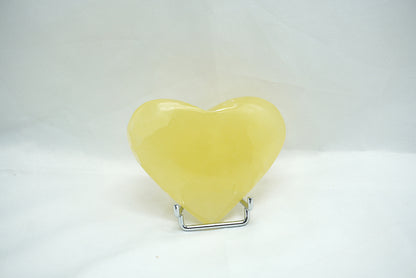 COEUR CALCITE JAUNE