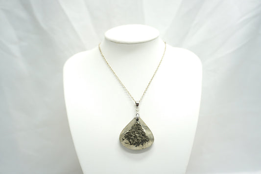 PENDENTIF PYRITE DRUSY (Ref 1)