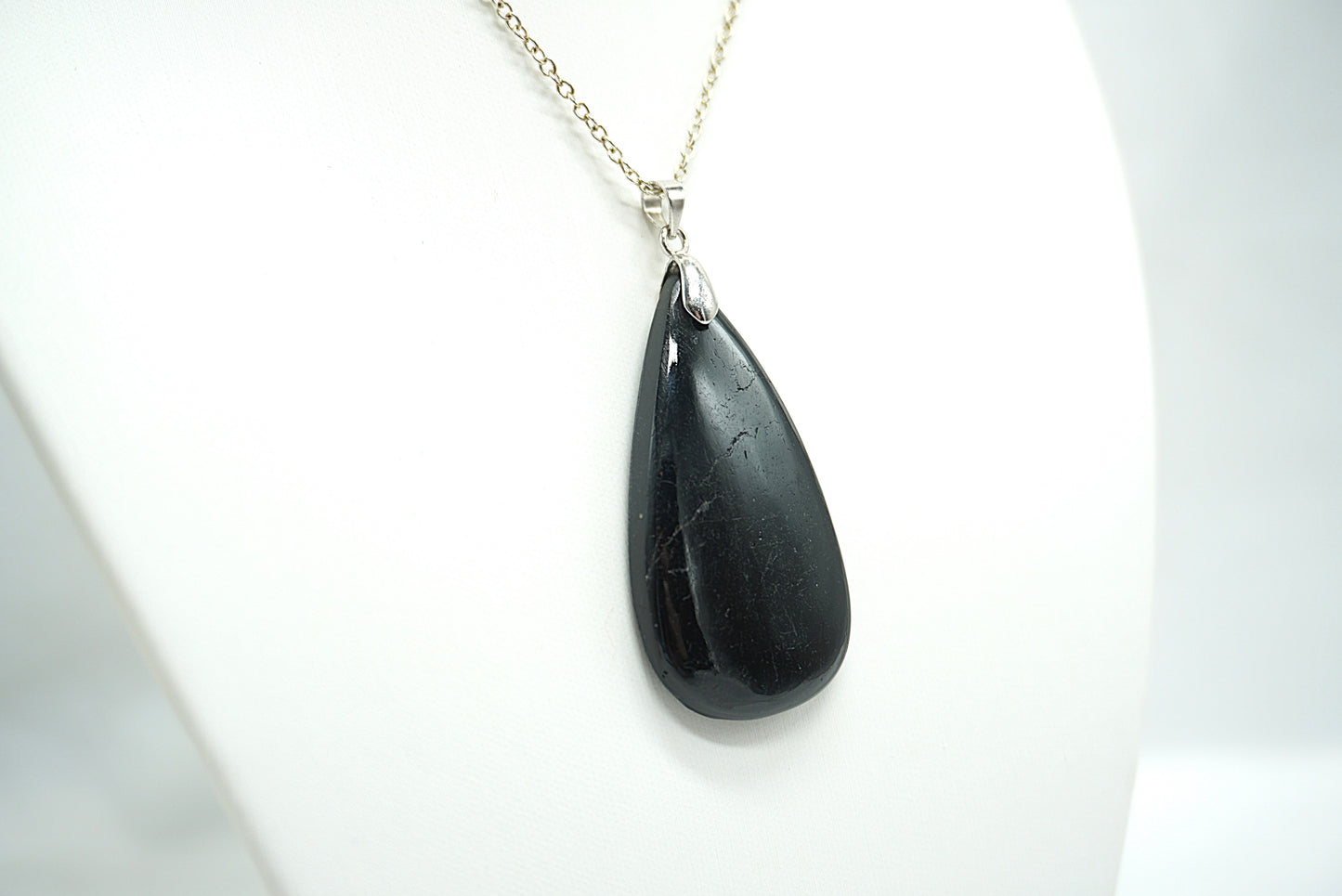 PENDENTIF TOURMALINE NOIRE (Ref 1)