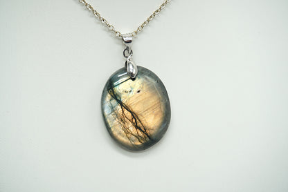 PENDENTIF LABRADORITE (ref 10)