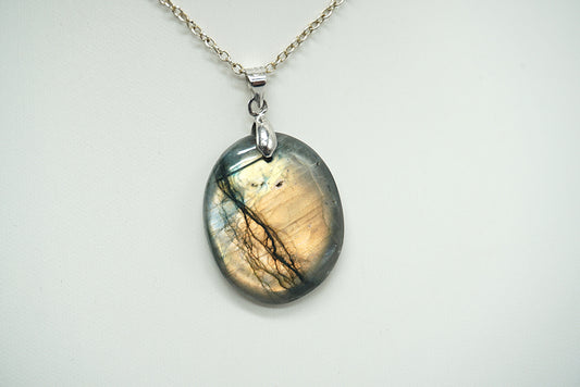 PENDENTIF LABRADORITE (ref 10)