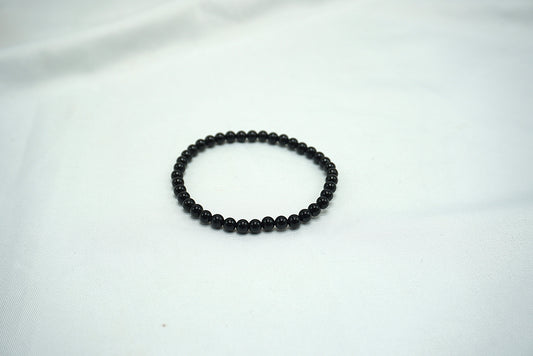 BRACELET TOURMALINE NOIRE 4MM