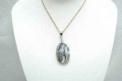 PENDENTIF AGATE DENDRITIQUE