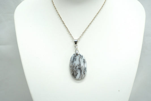 PENDENTIF AGATE DENDRITIQUE