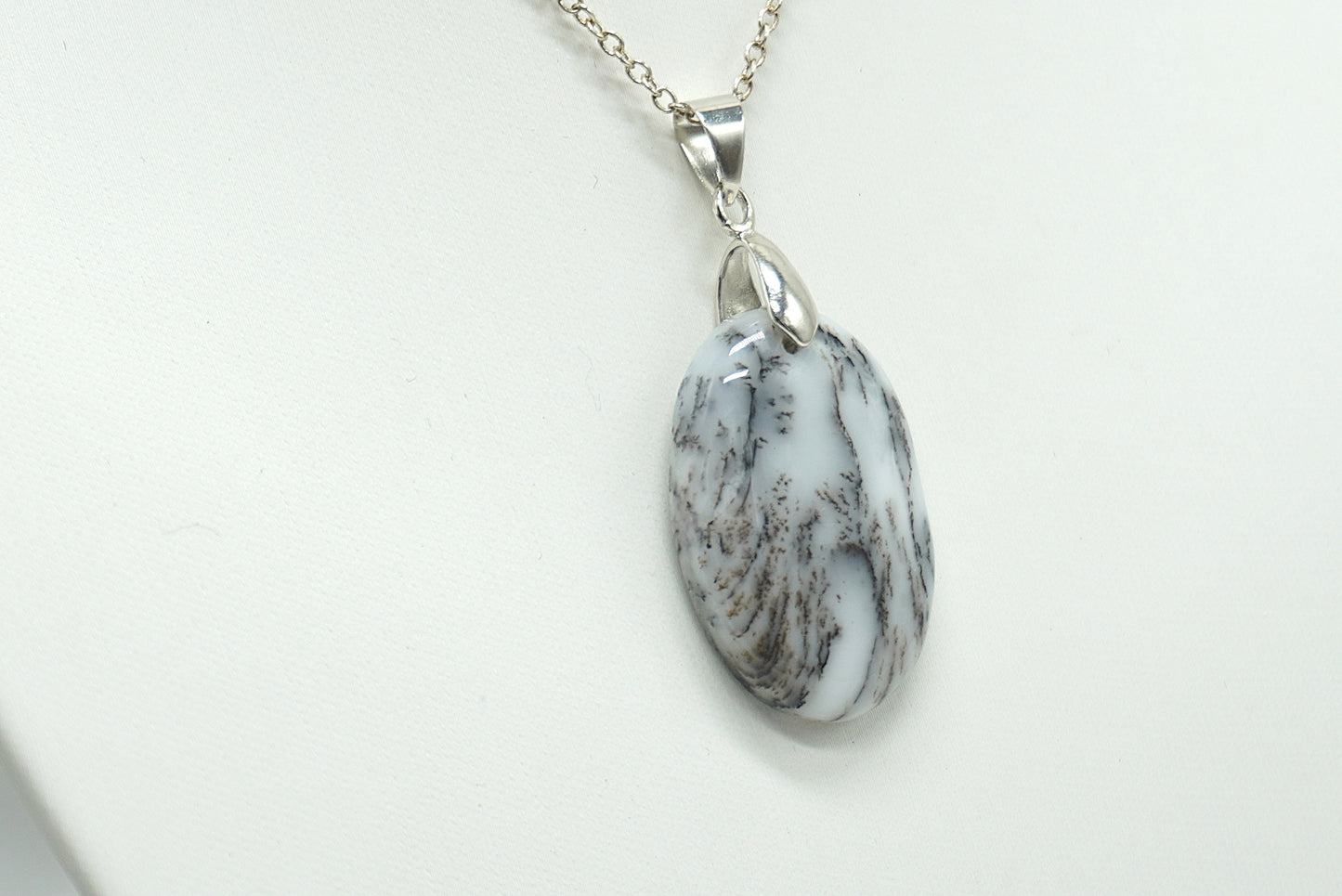 PENDENTIF AGATE DENDRITIQUE