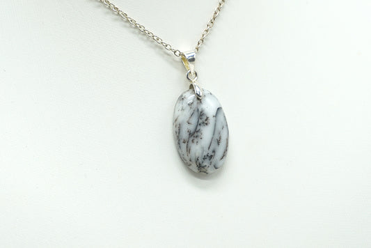 PENDENTIF AGATE DENDRITIQUE (ref 5)