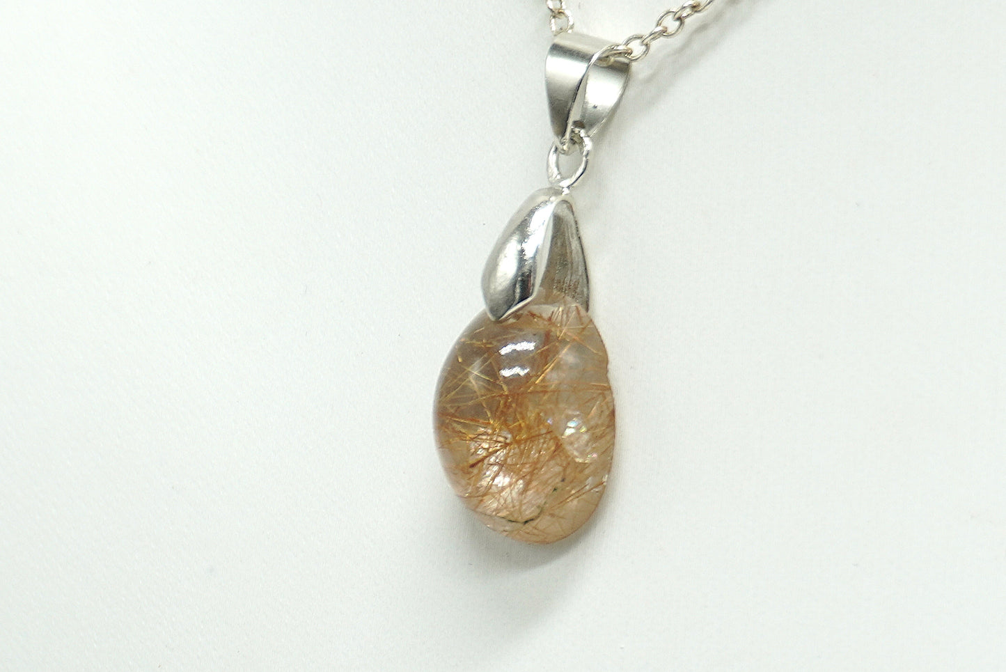 PENDENTIF QUARTZ RUTILE