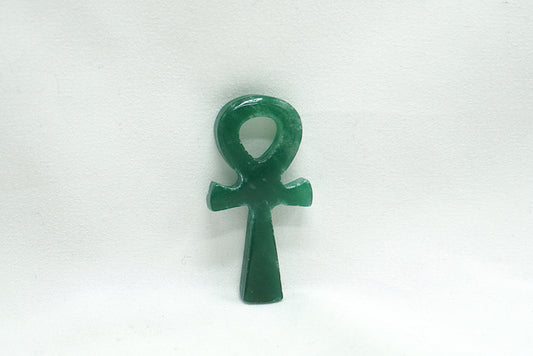 CROIX DE ANKH AVENTURINE VERTE