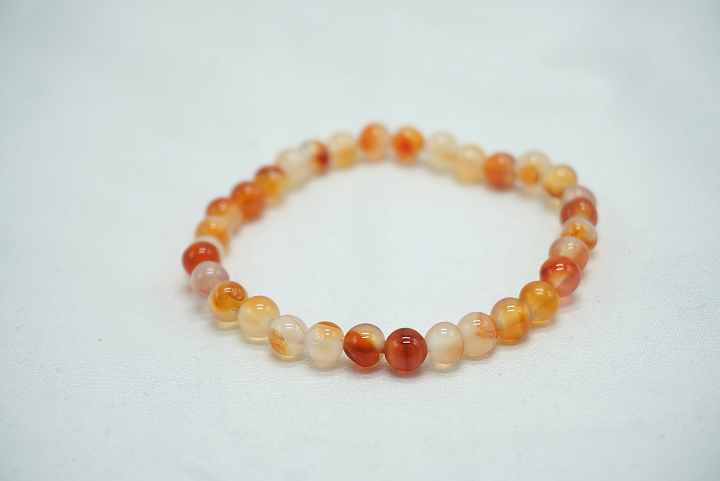 BRACELET CORNALINE 6MM