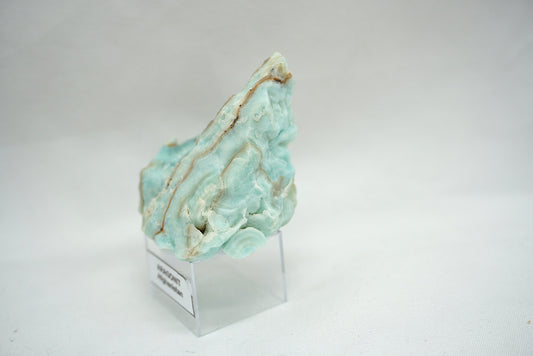 BRUT ARAGONITE BLEUE SUR SOCLE