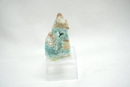 BRUT ARAGONITE BLEUE SUR SOCLE