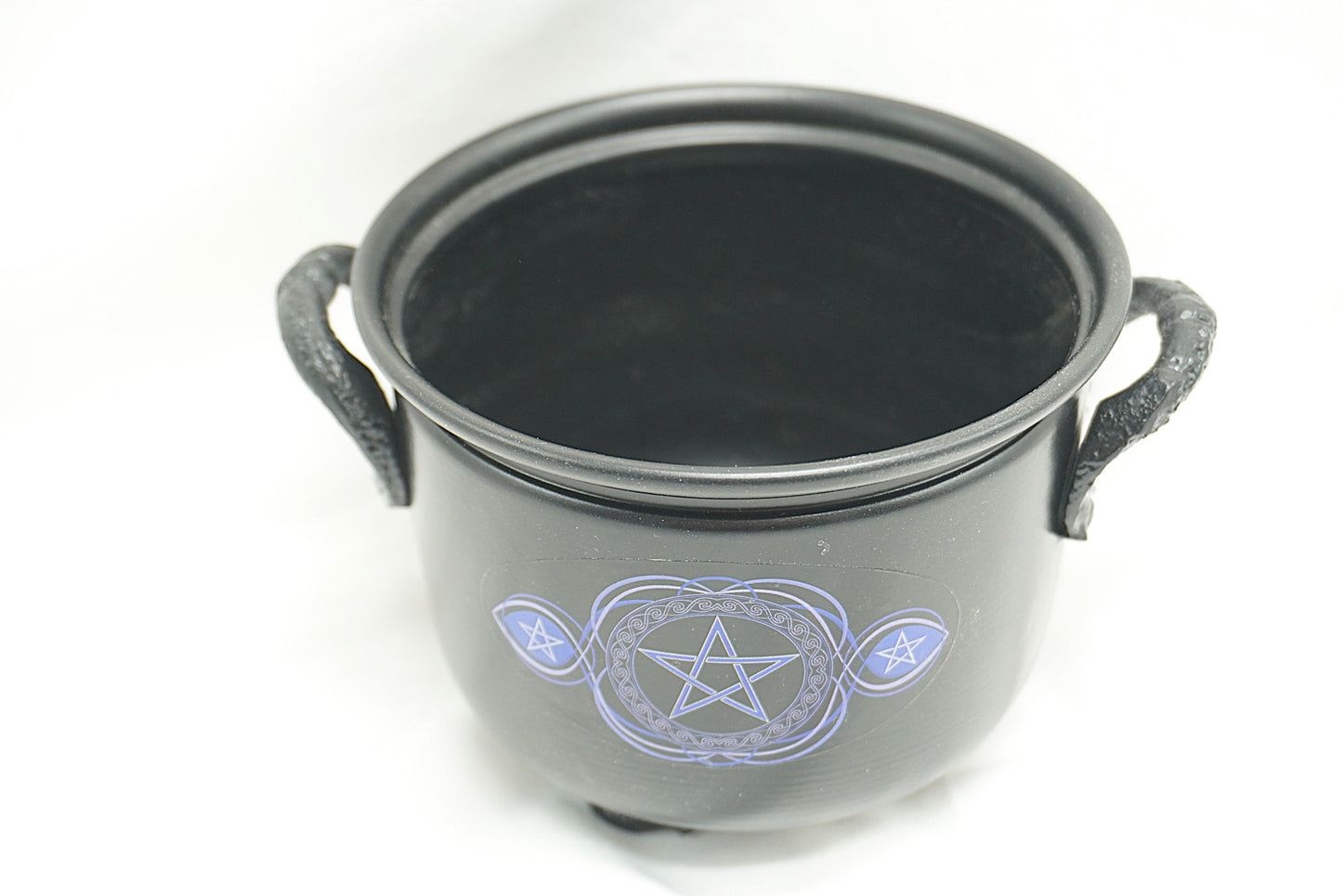 CHAUDRON AVEC PENTACLE BLEU