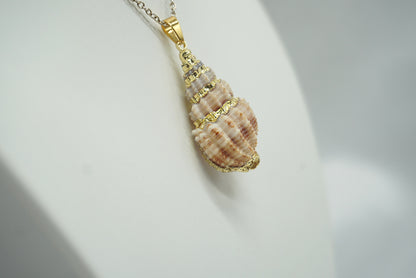 PENDENTIF COQUILLAGE TRITON